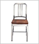 EMECO Navy Chair with Wood