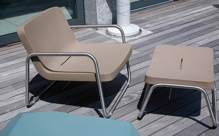 SERRALUNGA FURNITURE | TIME OUT OUTDOOR STOOL