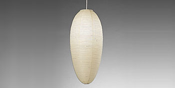 Akari Noguchi Ceiling Lamp 23A - 24A : surrounding.com